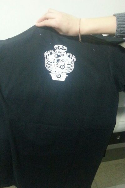 ABBIGLIAMENTO PERSONALIZZATO FELPE T-SHIRT t-shirt personalizzata fluo black and greyMURGIDA